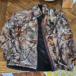Scent Blocker bone collector camo hunting jacket size xl